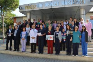 Ter&ouml;re bir tepki de Bursa Yenişehir'den