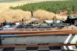 Sığınakta PKK silahları ve m&uuml;himmat ele ge&ccedil;irildi