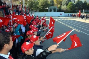 Cumhuriyet Bayramı, Bursa'da t&ouml;renle kutlandı