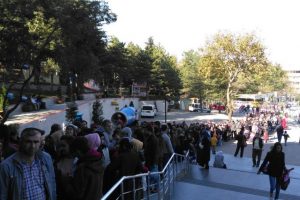 Bursa teleferikte 'Cumhuriyet' izdihamı!