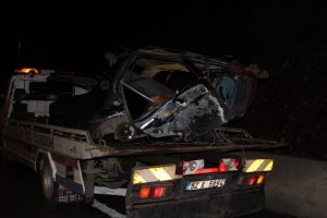 Ordu'da trafik kazası: 1 &ouml;l&uuml;
