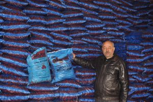 Bursa'da kara elmas sezonu zamla a&ccedil;tı