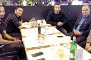 Terim, &Ouml;mer Toprak'la g&ouml;r&uuml;şt&uuml;