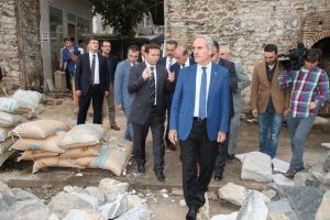 Bursa İneg&ouml;l'de 500 yıllık tarih ayağa kalkıyor