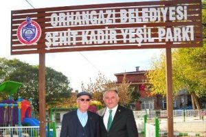 Bursa Orhangazi Belediyesi'nden şehide vefa
