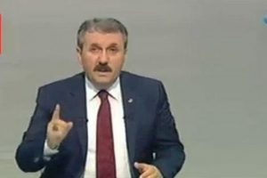 Destici, TRT'yi TRT ekranlarından kınadı