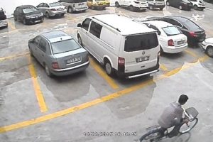 17 saniyelik bisiklet hırsızlığı