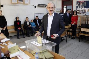 Ulaştırma, Denizcilik ve Haberleşme Bakanı oyunu kullandı