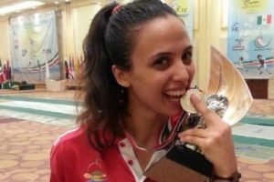 İrem Karamete, g&uuml;m&uuml;ş madalya aldı