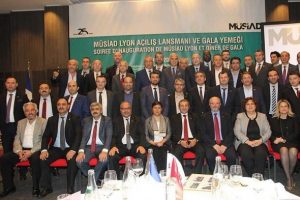 M&Uuml;SİAD, Lyon Şubesi'ni a&ccedil;tı