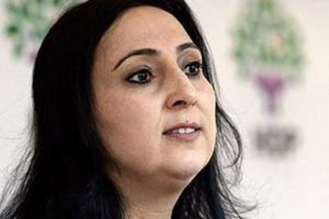 Y&uuml;ksekdağ partisinin genel merkezine geldi