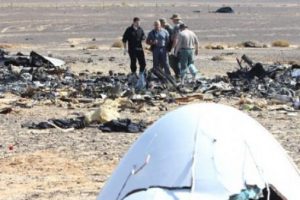 Rus yolcu u&ccedil;ağı g&ouml;ky&uuml;z&uuml;nde par&ccedil;alanmış