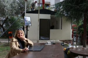 Samsun'da muhtarlık binasının yıkımına tepki