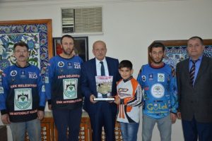 T&uuml;rkiye Endura Şampiyonu'ndan Bursa İznik'e ziyaret