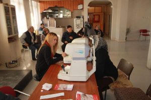 Bursa Yenişehir'de &uuml;cretsiz g&ouml;z taraması