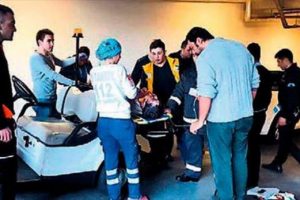 Zorlu Center'ın otoparkında intihar girişimi