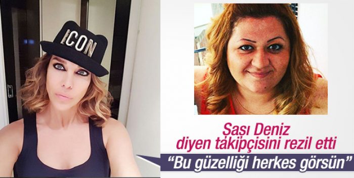 Deniz Akkaya takip&ccedil;isini rezil etti...