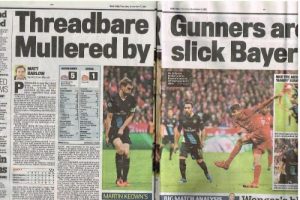 İngiliz basını: Arsenal nakavt oldu