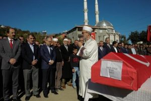 Kazada hayatını kaybeden asker toprağa verildi