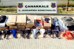 Jandarmadan g&ouml;&ccedil;men ka&ccedil;ak&ccedil;ılığını &ouml;nleme operasyonu