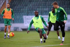 Bursaspor Atat&uuml;rk Stadı'nda &ccedil;alıştı