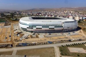 T&uuml;rkiye'nin ilk ekolojik stadında son r&ouml;tuşlar