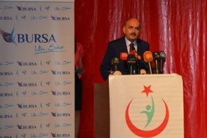 M&uuml;ezzinoğlu, Bursa'da organ bağışına değindi