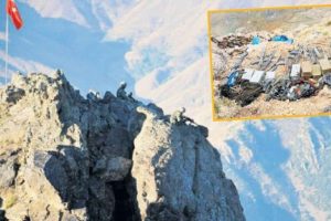 '&Ccedil;ıkılamaz' denilen tepeler temizlendi