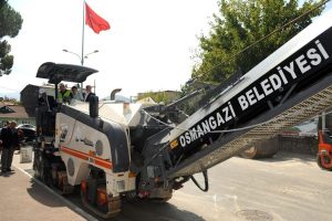 Bursa Osmangazi'de yollar yenileniyor