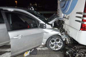 Amasya'da zincirleme trafik kazası: 7 yaralı