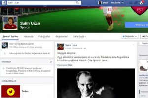 Salih U&ccedil;an'dan İtalyanca 10 Kasım mesajı