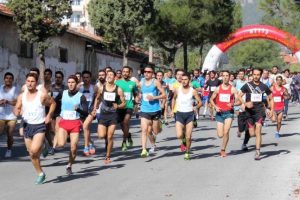 Muğla'da "Atat&uuml;rk'e Saygı Gen&ccedil;lik 23. Yol Koşusu"