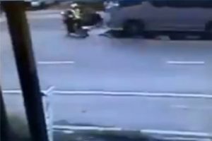 Motosikletli polis trafik ter&ouml;r&uuml; kurbanı oldu