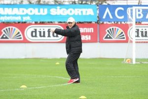 Şota'sız antrenman yapıldı