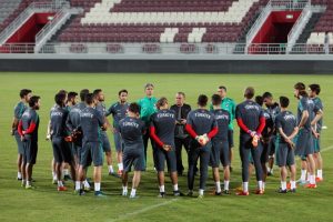 A Milliler, Katar ma&ccedil;ı hazırlıklarını tamamladı