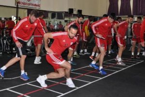 Medicana Sivasspor salonda &ccedil;alıştı