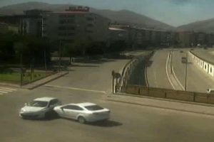Y&uuml;reklerin ağızlara geldiği anlar kamerada