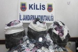 Kilis'te ka&ccedil;ak&ccedil;ılık operasyonu: 4 g&ouml;zaltı