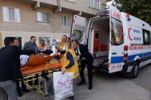 Bursa Osmangazi Belediyesi yaşlı kadın i&ccedil;in il&ccedil;e sınırlarını aştı