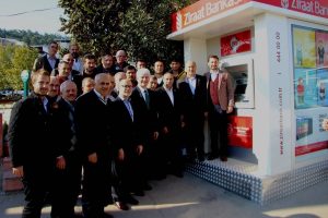 Bursa Milletvekili Şahin bankamatik a&ccedil;ılışını yaptı