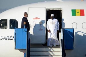 Senegal Cumhurbaşkanı Sall, Antalya'ya geldi