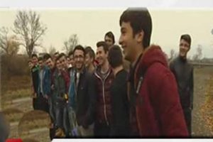Okul gezisine giden liselileri m&uuml;lteci sandılar