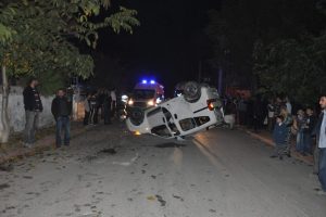 Bursa İneg&ouml;l'de trafik kazası!