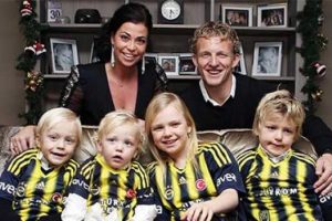 Kuyt ve ailesinin o anları...