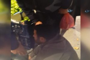 Bursa'da s&uuml;r&uuml;nerek dilendi, t&ouml;vbe ettirilerek y&uuml;r&uuml;t&uuml;ld&uuml;!