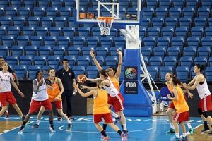 A Milli Kadın Basketbol Takımı &ccedil;alışmalarını s&uuml;rd&uuml;rd&uuml;