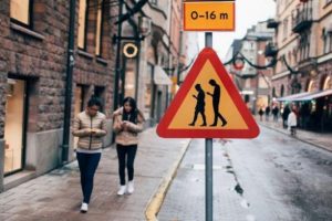 İsveç'te yeni nesil trafik levhaları