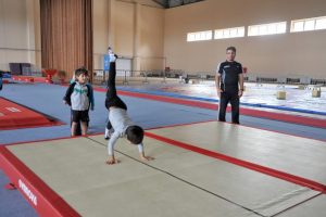 Minik cimnastik&ccedil;iler gelecek i&ccedil;in yetiştiriliyor