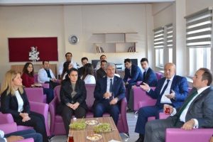 Bursa Eşrefzade Meslek Lisesi'ne &ouml;ğretmenler odası