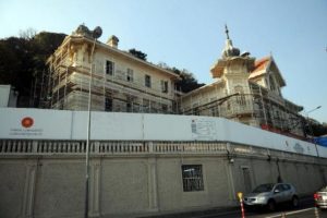 Huber K&ouml;şk&uuml;'nde inşaat &ccedil;alışmaları başladı
